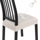 thumbnail image 1 of Fundas impermeables para asientos de sillas de comedor SearchI, juego de 4 unidades, color beige, 1 of 9