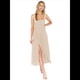 thumbnail image 1 of Vestido de Verano con Escote Cuadrado y Volantes para Mujer, Ideal para Bodas, Fiestas, Damas de y Salidas Nocturnas. Albaricoque S, 1 of 8