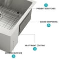 thumbnail image 4 of Kitchen Sink 30 Inch Farmhouse Kitchen Sink - 30"x21"x10" Stainless Steel Apron Front Farmhouse Sink 10 Inch Deep 16 Gauge Single Bowl Kitchen Sink Basin,Stainless Steel Kitchen Sink, 4 of 8