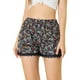 thumbnail image 1 of INSPIRE CHIC Pantalones Cortos De Playa De Cintura Elástica Con Estampado Floral De Encaje De Verano Para Mujer Azul marino amarillo / rojo S, 1 of 7