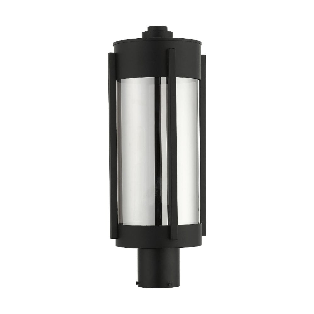 Livex Lighting - Sheridan - 2 Light Outdoor Post Top Lantern in Contemporary