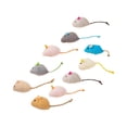 thumbnail image 2 of 10Pcs Réaliste Chat Jouet Souris Portable Mâcher Jouets Ensemble Jouet Interactif, 2 of 8