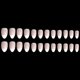 thumbnail image 3 of Natural French False Nails Kit Different Size Full Cover French Manicure Set, 3 of 4
