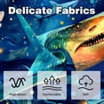thumbnail image 3 of Starry Shark Covers Throw Pillow Set - 2 Pack Throw Pillow Inserts Included - Unique Patterns - 16x16, 18x18, 20x20 Inches for Home Decor - Throw Pillow - Decorative Pillows, 3 of 6