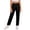 00##-Black2513, variant on Girls School Uniform Pants High Rise Pull On Straight Stretch Trousers, Black, Sizes 5-6