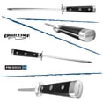 thumbnail image 7 of Ergo Chef Pro Series 9” Sharpening Steel, Magnetized, Honing Steel, Pakkawood Handle, 7 of 7