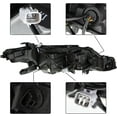 thumbnail image 5 of Genrics TO2502255 Left Side LED Projector Driver Headlights Replacement for 2018 2019 Camry L LE SE Clear Lens Black Housing, 5 of 6