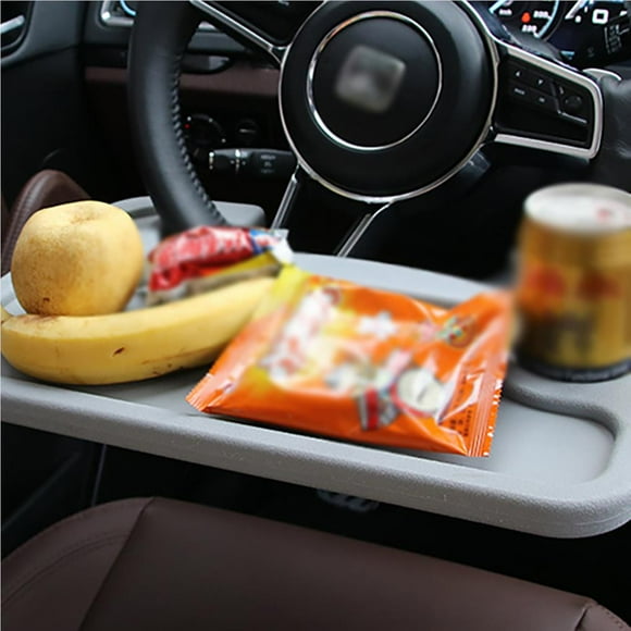 Car Desk Coffee Holder Laptop Computer Table Steering Wheel Laptop Universal Portable Eat Work Drink Seat Tray Goods Auto Accessories