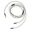 thumbnail image 4 of Miulika 2x Replacement Audio Cable 3.5mm Plug Headphones DIY Repair Cable with Mic for, 4 of 8