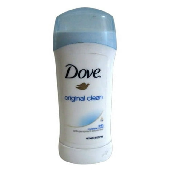 Dove Anti-Perspirant Deodorant Invisible Solid, Original Clean, 2.6 Oz, 6 Pack