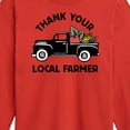 thumbnail image 3 of Instant Message - Thank Your Local Farmer - Toddler & Youth Long Sleeve Graphic T-Shirt, 3 of 6
