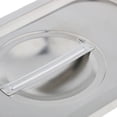 thumbnail image 4 of Paquete de 1 tapa 1/3 para bandejas de comida de material acero inoxidable para de de hotel DYNWAVEMX Tapa de la tapa de la bandeja de acero inoxidable, 4 of 8