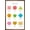 Bronze Framed Version, variant on Classroom - Shapes 2026 Wall Poster, 22.375" x 34" Framed