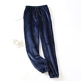 thumbnail image 1 of Pantalon de Pyjama Épais et Chaud pour Femmes Grande Taille Confort Hiver, 1 of 8