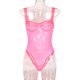 thumbnail image 1 of Ropa interior sexy siamesa para mujer, estilo europeo y americano, con encaje y flores, ajuste cómodo, siamesa, 1 of 6