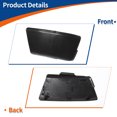 thumbnail image 5 of Unique Bargains Front Right Car Bumper Tow Hook Cover Tow Cover Cap Unpainted Fit for Opel Zafira B 2008 No.1405238, 5 of 6
