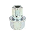 thumbnail image 1 of Tuerca de bloqueo de rueda Unique Bargains compatible con BMW, duradera de acero galvanizado 35/19PT tono plateado, llave de socket para quitar tornillos antirrobo, 1 of 1