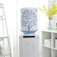 thumbnail image 3 of BAOZOON 5 Gallon Water Dispenser Barrel Dust Cover Durable Water Bucket Protector Covers for Water Cooler Reusable 5 Gallon Water Bottle Cover Fabric Bucket Decor(Grey Tree), 3 of 5