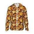 thumbnail image 1 of Fotbe Desert Camouflage Chaqueta con Protección Solar UPF 50+ para Hombre y Mujer, Camisa con Capucha y Bolsillos-Large, 1 of 7