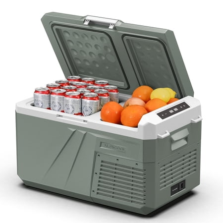 Car Refrigerator, Alpicool 26 qt Portable Refrigerator with Dual Zone 12v Freezer and Fridge,Fast cooling -4?~68? for RV, Travel, Truck,Outdoor, Home