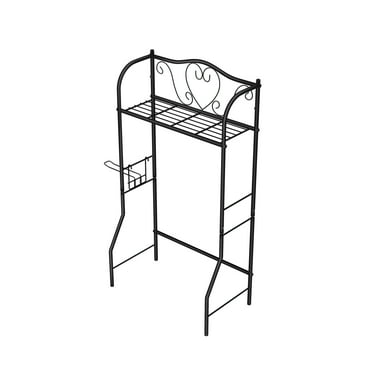JRHRXXY Over The Toilet Storage Rack,Freestanding Bathroom Organizer Shelf,Metal Above Toilet Storage Rack,Save Space