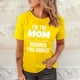 thumbnail image 2 of Camiseta de mujer Camisetas divertidas y lindas Camiseta de manga corta Regalo del día de la madre Blusa con estampado de letras personalizadas Pompotops  hkajfhjk464472, 2 of 8