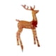thumbnail image 4 of Figuras de renos Ciervos navideños brillantes Decoraciones de renos navideños para L, 4 of 9