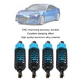 thumbnail image 6 of RC Shock Absorber Set Durable Lightweight All Aluminum Alloy Material Ultra Smooth Damping Practical Accessory for TT01 TT02 TA05 TL01[RC Car Enthusiasts] (Blue), 6 of 8