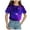 Dark Purple, variant on mgoYE Girl T-Shirts 7/8 Boys Girls Shirts Graphic T-Shirt Neon Clothes Kids Novelty Youth Short Sleeve Print Tees(Purple,10-11 Years)