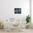 thumbnail image 2 of Rustic Bicycle Brushed Silhouette Transportation Graphic Art Gallery Wrapped Canvas Print Wall Art, 2 of 7
