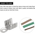thumbnail image 3 of Fantastic 200 Pcs Embouts de Cordon Pliables, Embouts de Terminators 3x6mm pour Fabrication de Ruban en Cuir, Ton Rhodié 3x6mm Assurant une Utilisation Longue Durée. Ne Ratez Pas!, 3 of 5