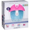 Conair Foot Spa with Bubbles, Massage & Heat, Pink