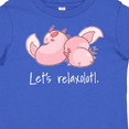 thumbnail image 4 of Inktastic Let's Relaxolotl with Cute Sleeping Axolotls Boys or Girls Baby T-Shirt, 4 of 5