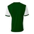 thumbnail image 3 of A4 Premier Soccer Jersey For Men in Forest/White | N3017, 3 of 5