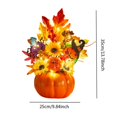 thumbnail image 6 of Mornei Halloween Pumpkin Artificial Pumpkin Ornament Harvest Fall Photo Props Halloween C, 6 of 6