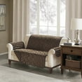 thumbnail image 4 of Home Essence York Reversible Faux Fur Loveseat Protector, 4 of 6