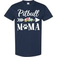 thumbnail image 3 of Inktastic Pitbull Mama with Arrow and Flowers T-Shirt, 3 of 5