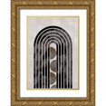 thumbnail image 1 of Artographie Studio 18x24 Gold Ornate Wood Framed with Double Matting Museum Art Print Titled - Arch Capsule, 1 of 4