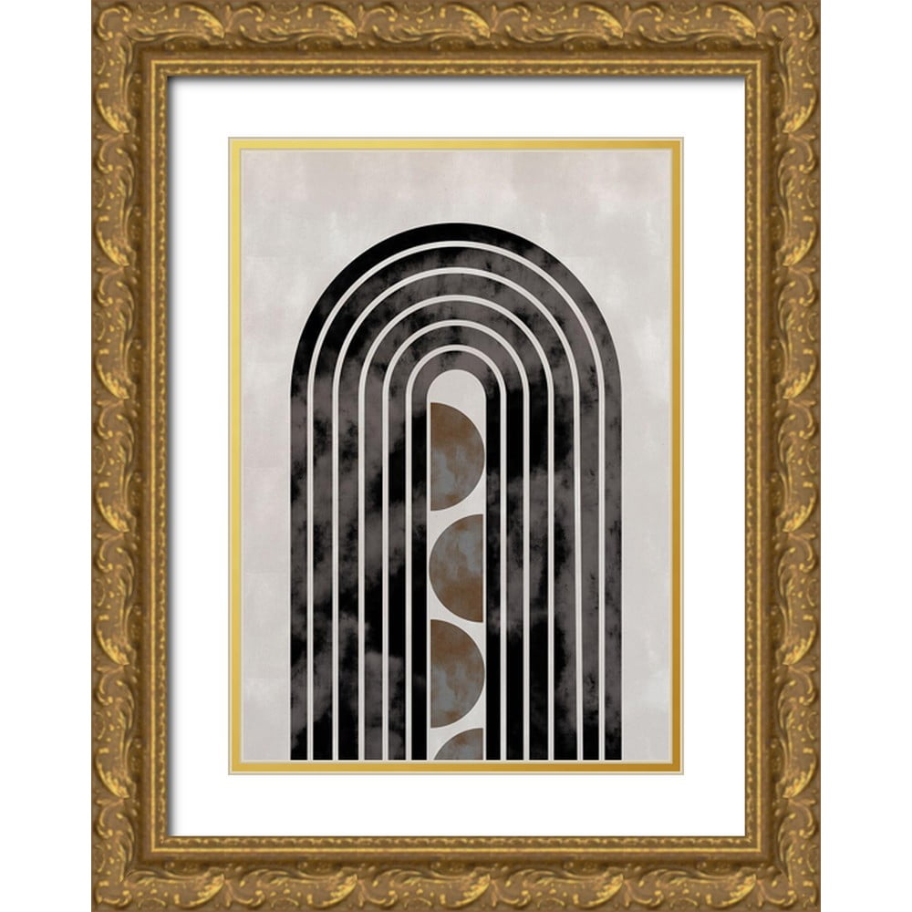 Artographie Studio 24x32 Gold Ornate Wood Framed with Double Matting Museum Art Print Titled - Arch Capsule