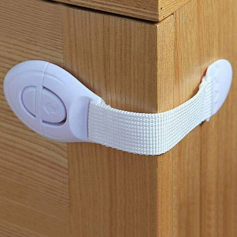 Visland 3CPS/Set Baby Proofing Cabinet Locks,Adjustable C Shaped