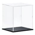 thumbnail image 1 of Unique Bargains Clear Display Case Acrylic Box, Assemble Transparent Box Dustproof Showcase 35x30x35cm for Collectibles, Craft, 1 of 6