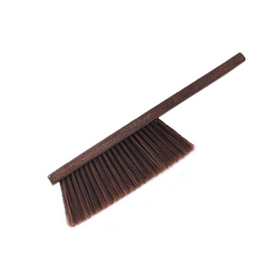 Hand Broom Cleaning Brushes-Soft Bristles Dusting Brush for Cleaning Car/Bed/Couch,Wooden Handle