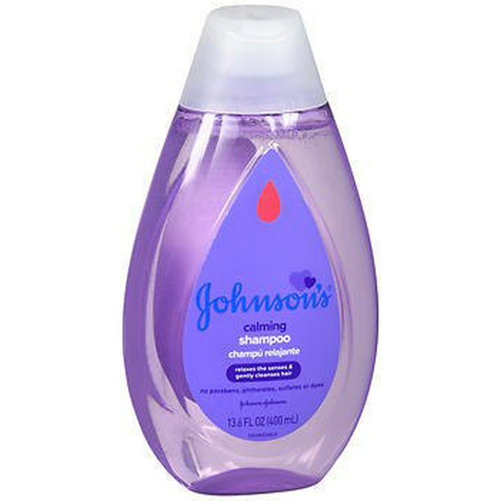 JOHNSONS Calming Baby Shampoo with Soothing Natural