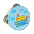 thumbnail image 4 of Pandereta de mano de madera de , instrumentos de percusión, tambor de mano, juguete educativo para juegos, juguetes, karaoke, niños pequeños 10 centímetros, 4 of 8