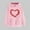 Pink 1, variant on Women's Valentine's Day Oversized Sweatshirt Cute Love Heart Graphiclong Sleeve Loose Hoodie Sweatshirt Tops With Pocket Pink M
