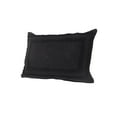 thumbnail image 5 of LR Home Ox Bay Black Bordered All-Natural Cotton Pillow Cover, 5 of 8