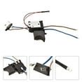 thumbnail image 2 of 16A Dc 7.2V To 24V Cordless Drill Trigger Switch Replacement Electric Drill Dustproof Speed Control Push Button Trigger Switches Smile Home, 2 of 9