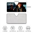 thumbnail image 4 of Fargo Parasol para Parabrisas Delantero Protector Plegable, Visera Solar para Auto Bloquea Rayos UV Mantiene tu Vehículo Fresco140cm*76cm, 4 of 6