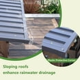 thumbnail image 6 of LZBEITEM 13'x6.5' Hardtop Grill Gazebo,  Outdoor BBQ Gazebo Canopy Tent with 2 Side Shelves, LED Light & Galvanized Steel Roof for Lawn, Garden, Deck, 6 of 13