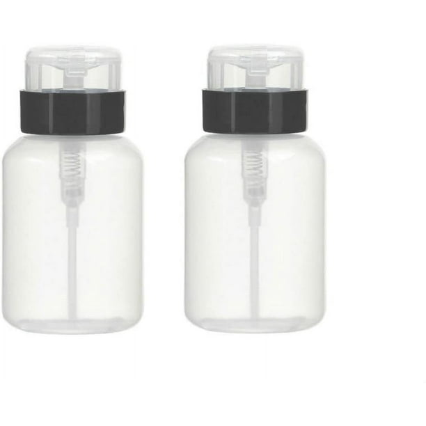 Lockable Empty Pump Dispenser Bottle for Nail Polish and Makeup Remover